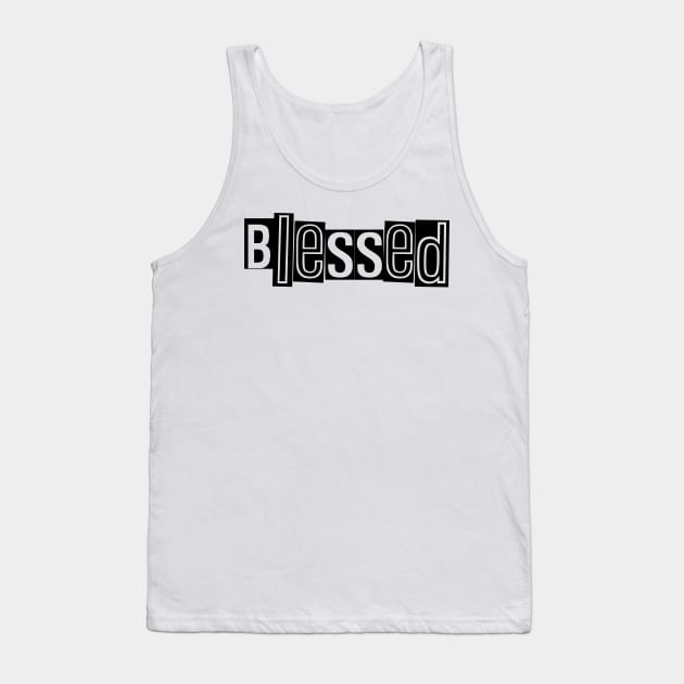 Blessed Tank Top by gustavoscameli